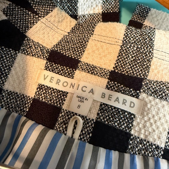 Veronica Beard Miller Dickey Checker Jacket Blazer Emily in Paris Size 8 - Picture 9 of 11